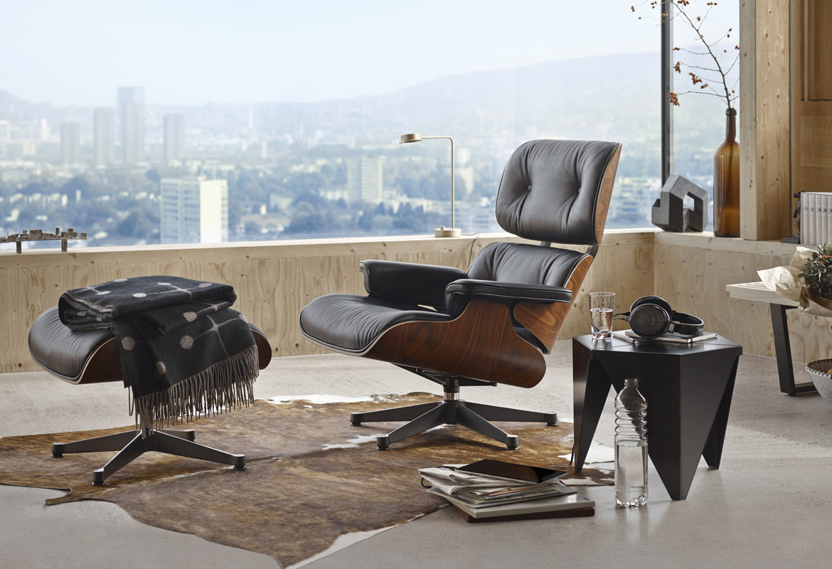 rekenkundig Glad Adviseren Vitra Eames Lounge Chair met ottoman - Cafedeco